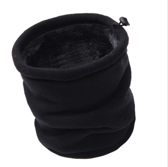 Bufanda Doble Capa de Lana para Invierno - Unisex Térmica Deportiva