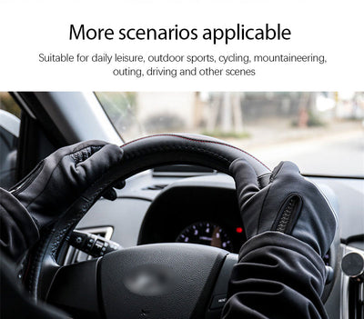 Guantes Térmicos para Motocicleta con Pantalla Táctil y Forro Polar - Image 6