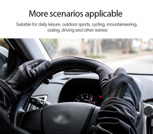 Guantes Térmicos para Motocicleta con Pantalla Táctil y Forro Polar - Image 6