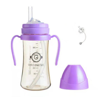 Vaso Infantil Coreano Grosmimi 300ml con Pajita - PPSU Ecológico Antiderrames - Image 12