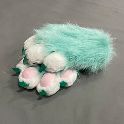 Guantes Peluche Garras de Gato Coloridos y Adorables - Image 8