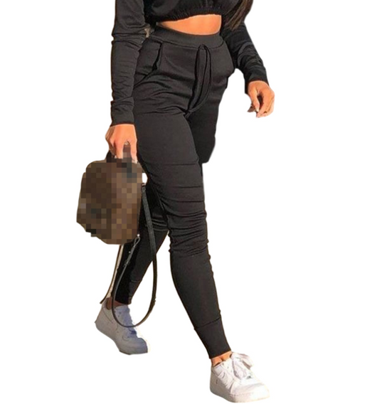 Pantalones Deportivos Cintura Alta Ajustados con Bolsillos - Image 10