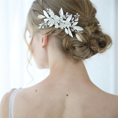 Peine Artesanal para Novia - Accesorio Elegante para el Cabello - Image 2