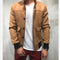 Jaqueta Casual Masculina Slim Fit com Bolsos Funcionais