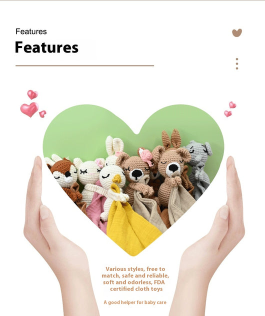 Manta Reconfortante para Bebé con Animales Adorables - Image 19