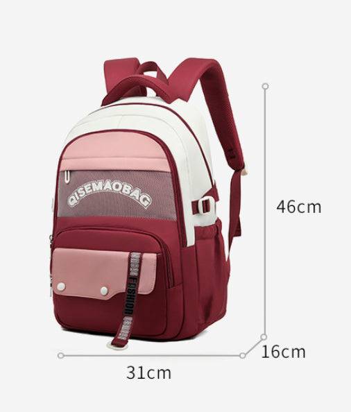 Mochila de Viaje Casual con Contraste de Colores - Image 11