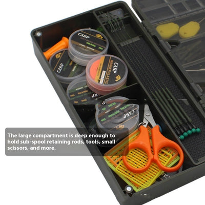 Caja de Almacenamiento Multifuncional para Accesorios de Pesca de Carpas Europeas - Image 9