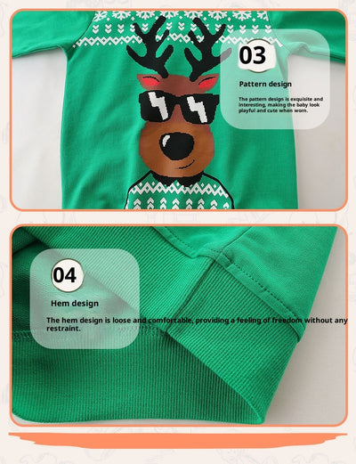 Sudadera Navideña para Niños - Manga Larga Otoño - Image 8