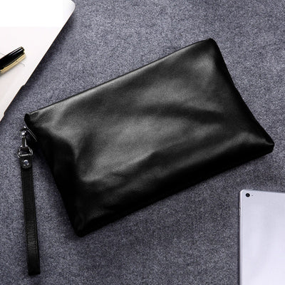 Bolsa de Cuero Genuino para Hombre - Clutch Casual Elegante - Image 4