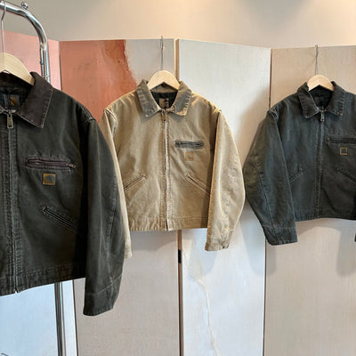Chaqueta de Cuero con Cierre Tooling Corta y Ancha para Hombre - Image 29