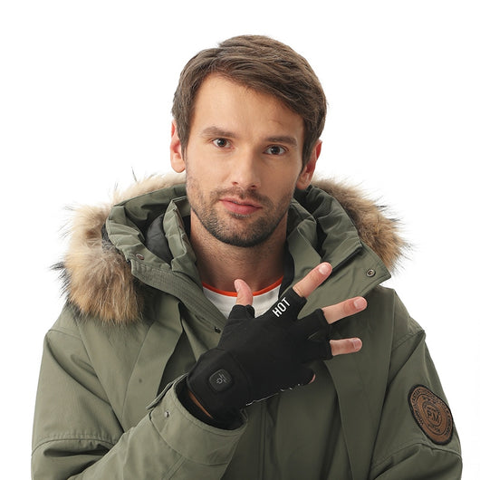 Guantes Calefactores con Carga USB - Dedos Libres - Image 14