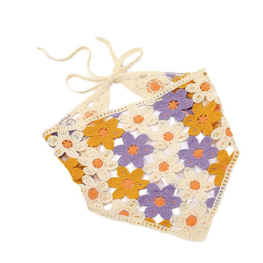 Pañoleta Triangular de Encaje Jacquard para Mujer - Image 5