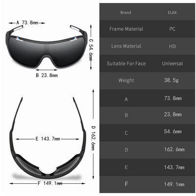 Gafas Deportivas Ciclismo con Lentes Polarizadas Fotocromáticas - Image 10