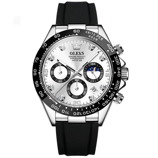 Reloj Deportivo Multifunción con Cronómetro de Cuarzo para Hombre - Image 2