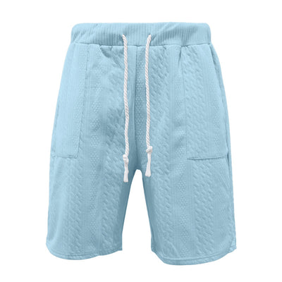 Shorts de Punto Jacquard Holgados para Hombre - Image 34