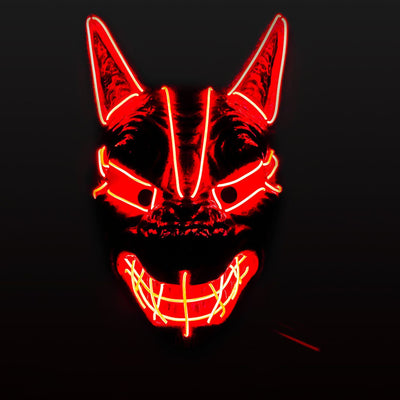 Máscara LED Luminosa de Cara Completa para Halloween - Image 16