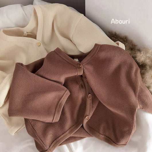 Chaqueta Suelta Coreana para Niños y Niñas - Abrigo Tejido Ligero Infantil - Image 10