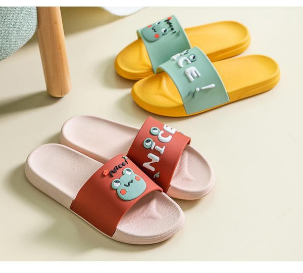 Pantuflas de Verano para Mujer con Diseño Cartoon