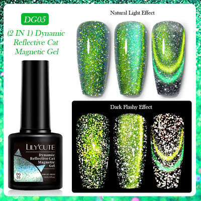 Esmalte Gel Efecto Diamante Cat Eye - Serie Brillo Cautivador - Image 12
