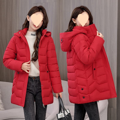Abrigo Térmico Ajustado Reductor para Mujer - Algodón Premium Invierno - Image 5