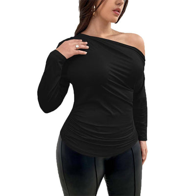 Blusa Elegante Asimétrica para Mujer Madura - Image 5