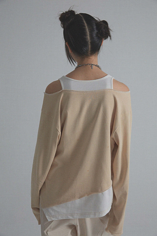 Blusa Vintage Efecto Capas con Estampado y Mangas Largas - Image 16