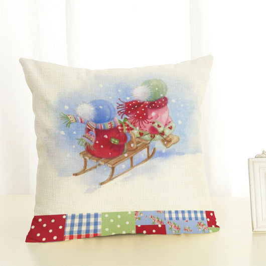 Funda de Cojín Navideño para Sofá sin Núcleo Interior - Image 7