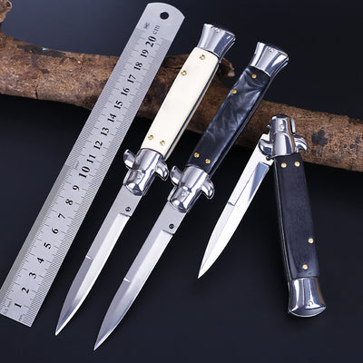 Cuchillo Plegable Táctico de Alta Dureza para Aventuras al Aire Libre - Image 10