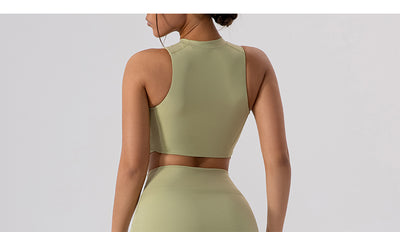 Chaleco Deportivo Yoga Transpirable con Espalda Abierta para Mujer - Image 10