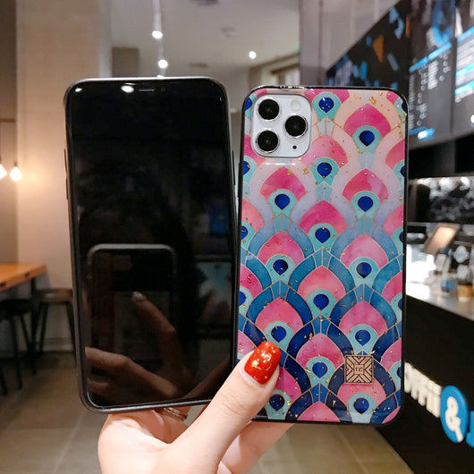 Funda Nórdica de Mármol y Silicona para Teléfono - Image 9