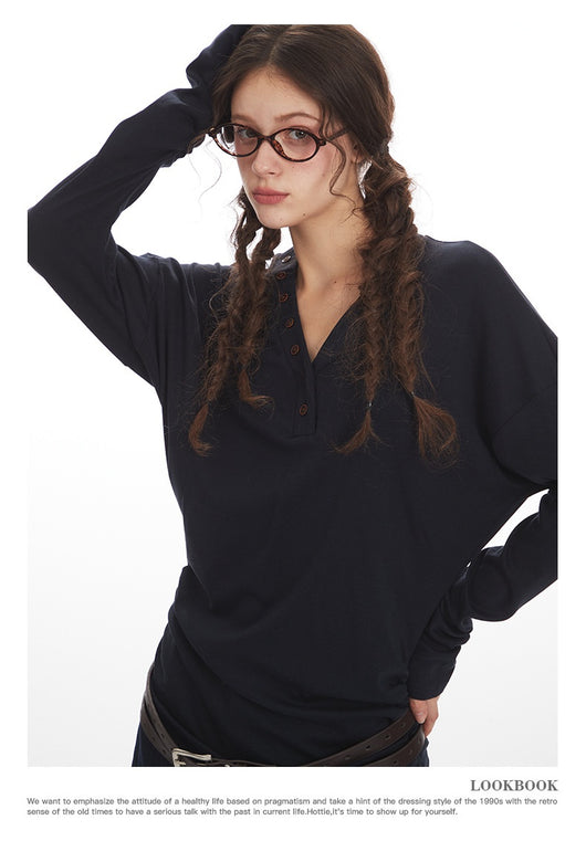 Blusa Elegante de Manga Larga con Cuello en V y Cintura Ajustada - Image 26