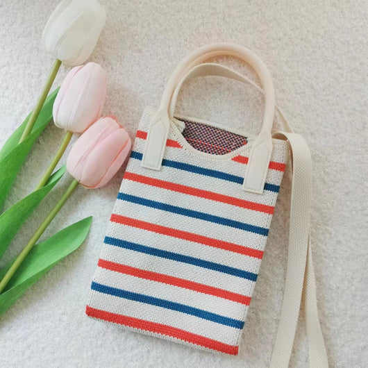 Bolso Bandolera Ligero de Rayas para Mujer - Diseño Versátil Todo Clima - Image 25