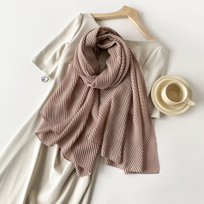 Pañuelo Mujer Algodón y Lino con Diseño Minimalista - Image 7