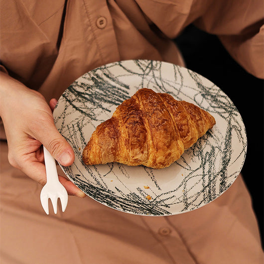 Plato de Fibra de Bambú para Camping y Picnic - Image 3