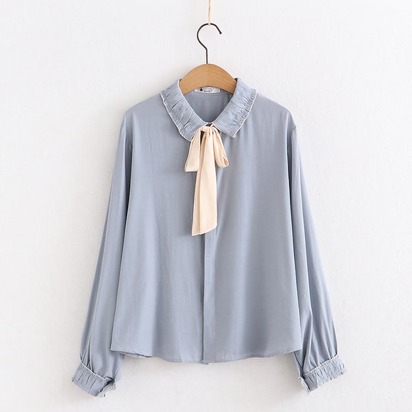 Blusa Chiffon Estilo Japonés - Rejuvenecedora y Versátil