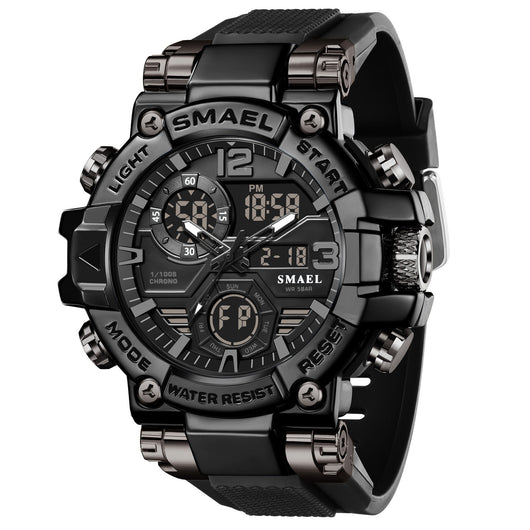 Reloj Deportivo Multifunción Dual Display en Aleación Multicolor - Image 6
