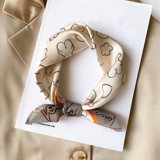 Pañuelo de Seda para Mujer - Accesorio de Moda Versátil - Image 46