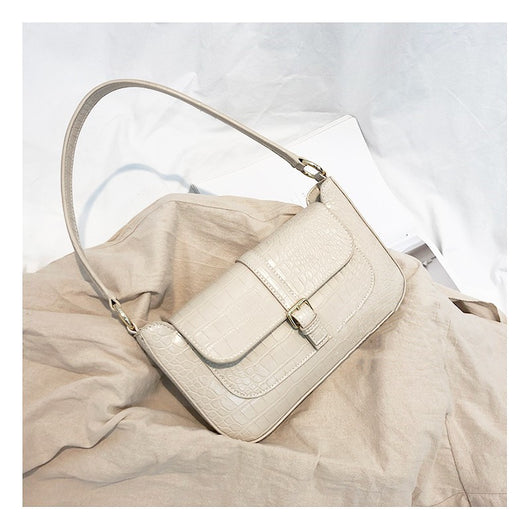Bolso Baguette Vintage con Patrón Axilas para Mujer - Image 5