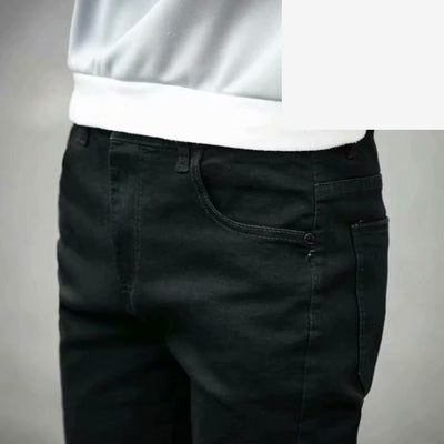 Pantalones Vaqueros Gruesos Forrados de Terciopelo para Hombre - Tendencia Juvenil Otoño Invierno - Image 10