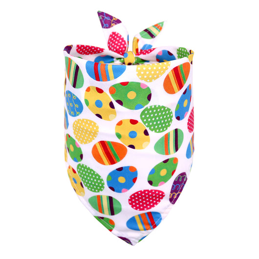 Pañoleta Triangular Festiva para Mascotas - Diseño Pascua - Image 16
