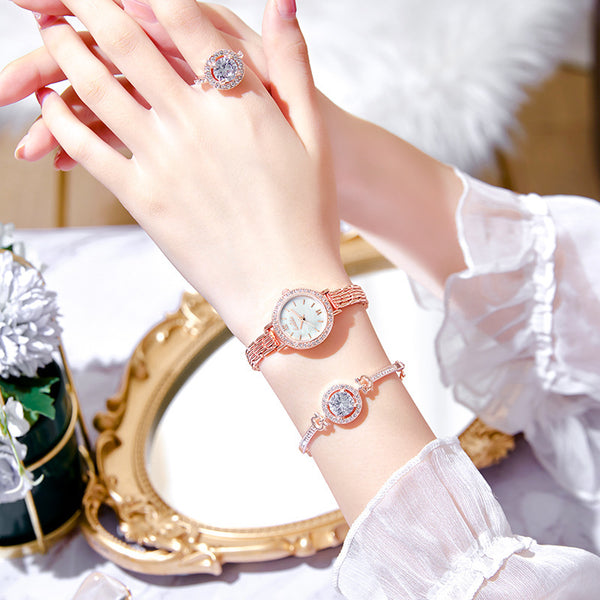 Reloj de Moda para Mujer Cuarzo con Estuche de Regalo