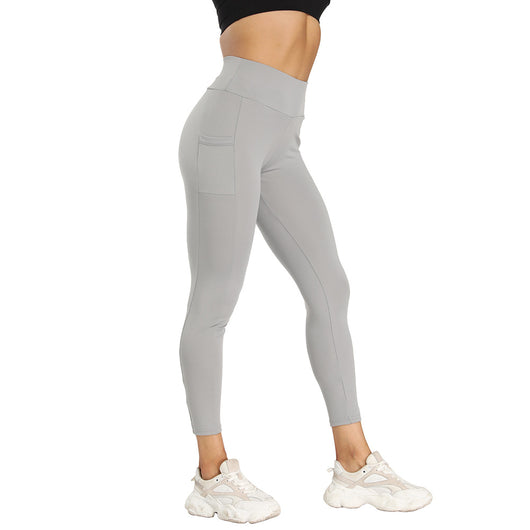 Pantalones Yoga Cintura Alta con Costuras de Diseño - Image 4