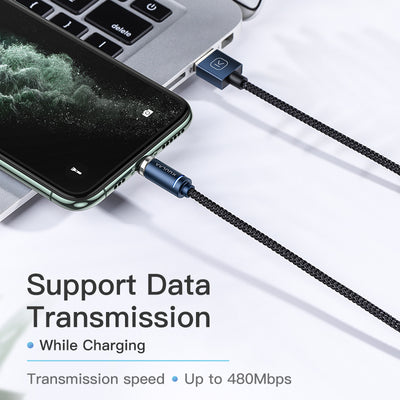 Cable de Carga Rápida Multifunción con Trenza de Nylon