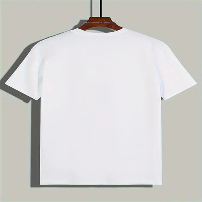 Camiseta Casual Hombre Cuello Redondo Manga Corta - Versátil para Diario - Image 10