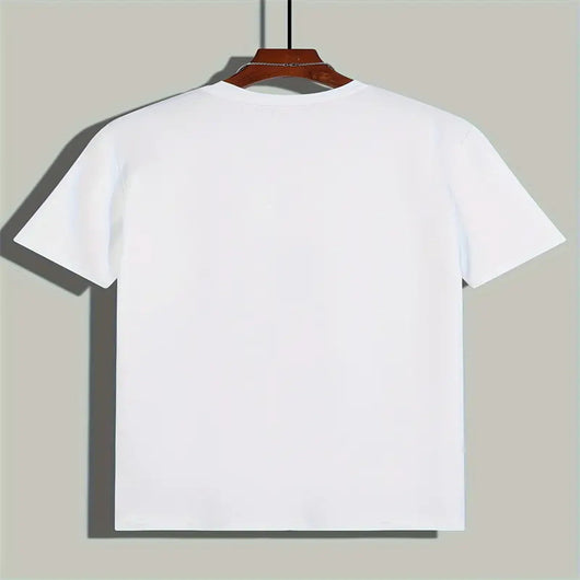 Camiseta Casual Hombre Cuello Redondo Manga Corta - Versátil para Diario - Image 10