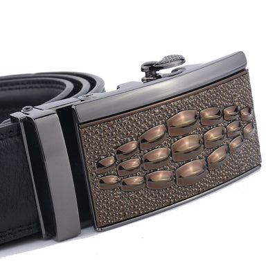 Cinturón de Cuero Genuino para Hombre Ejecutivo Urbano - Image 11