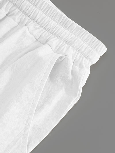 Traje Overol Lino con Solapa y Mangas Largas - Image 15