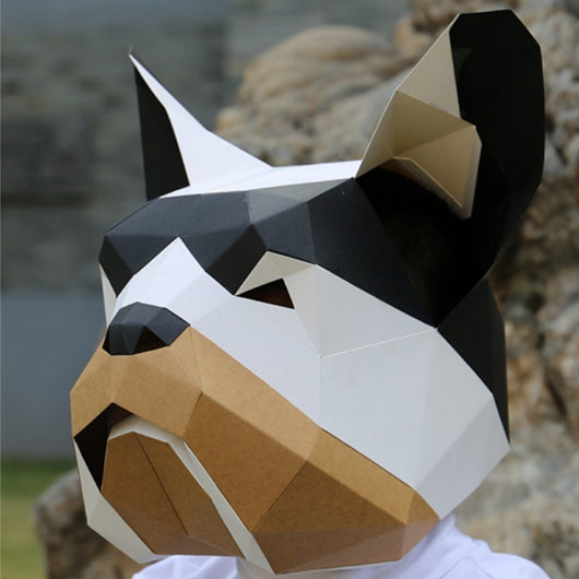 Máscara Creativa de Papel Moldeado para Regalos de Temporada - Image 3