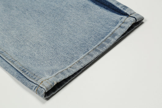 Jeans Casual Holgados con Costuras Decorativas - Estilo Urbano - Image 10