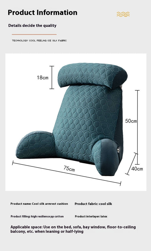 Almohada de Soporte Lumbar en Seda Fresca - Image 13